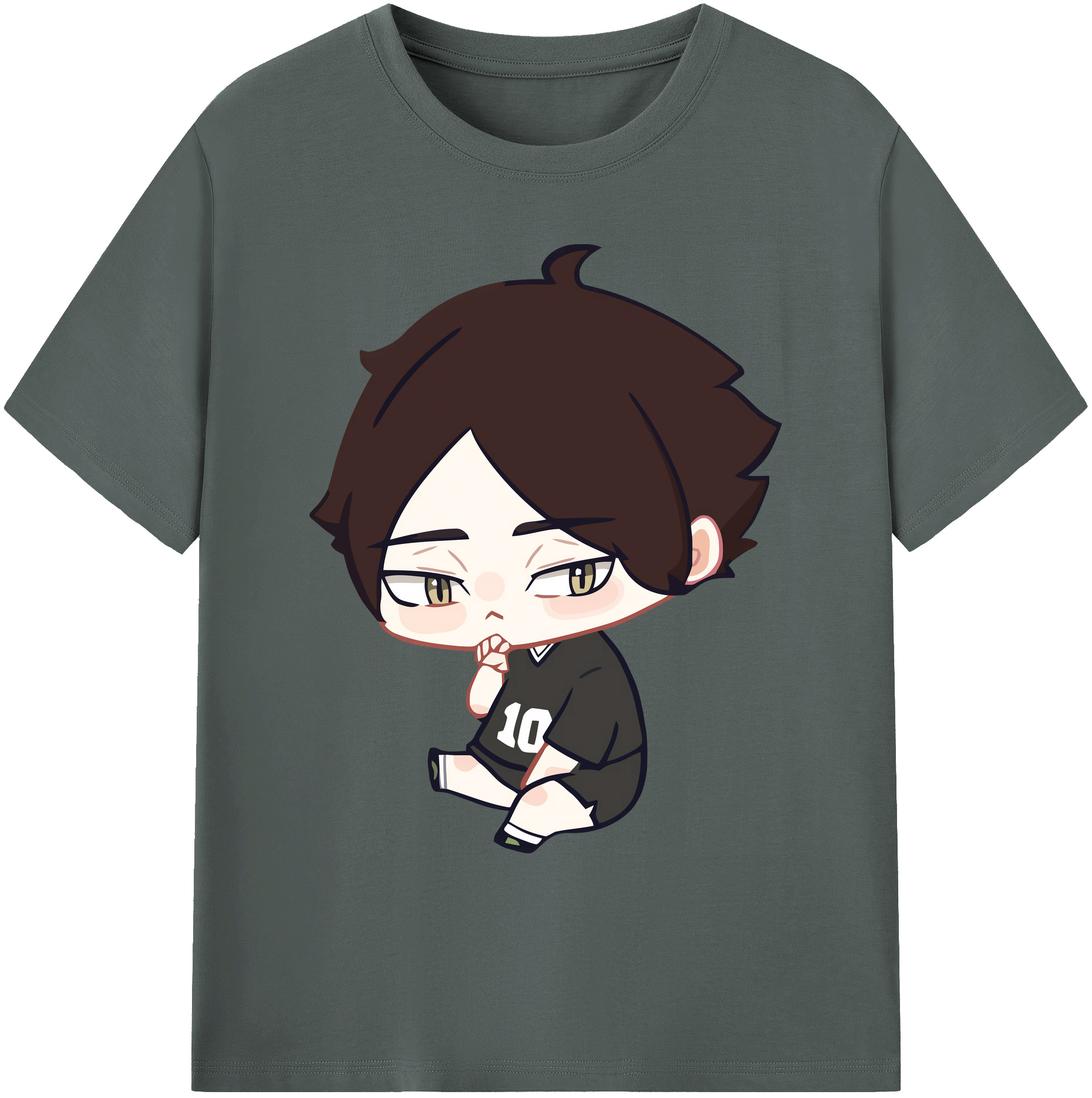 （画像用） ハイキュー!! Haikyu!! 綿100％ メンズ半袖Tシャツ｜肌触りやわらか＆通気性